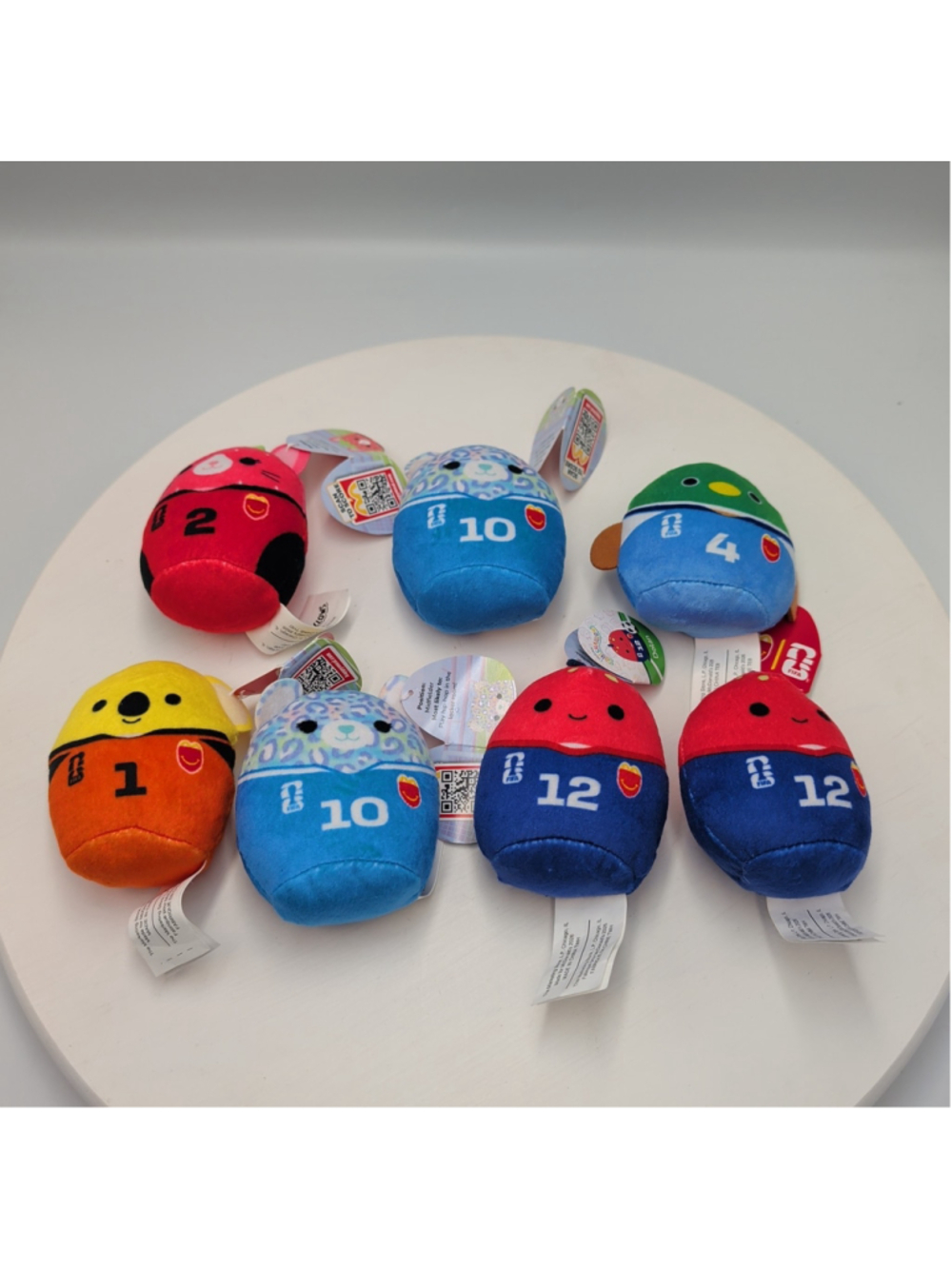 McDonald’s Squishmallows World Cup 2026 Happy Meal lot donny Dolan Avery Olma +